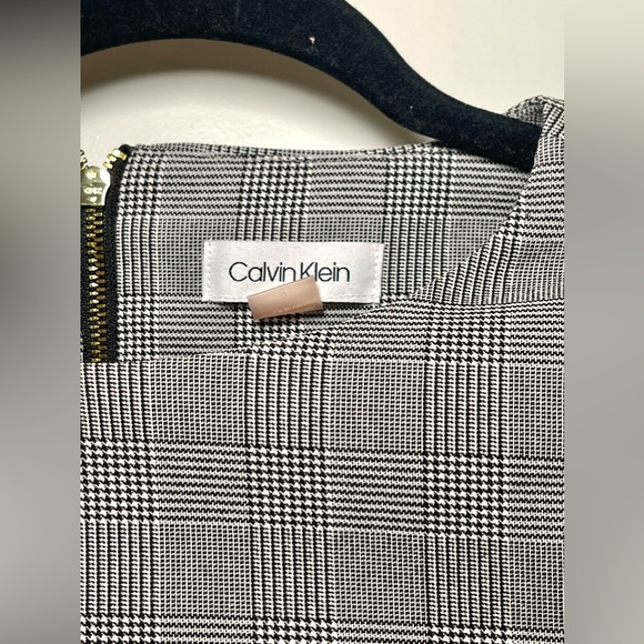 Calvin Klein Plaid Knee-Length Dress US 6 - Picture 5 of 5